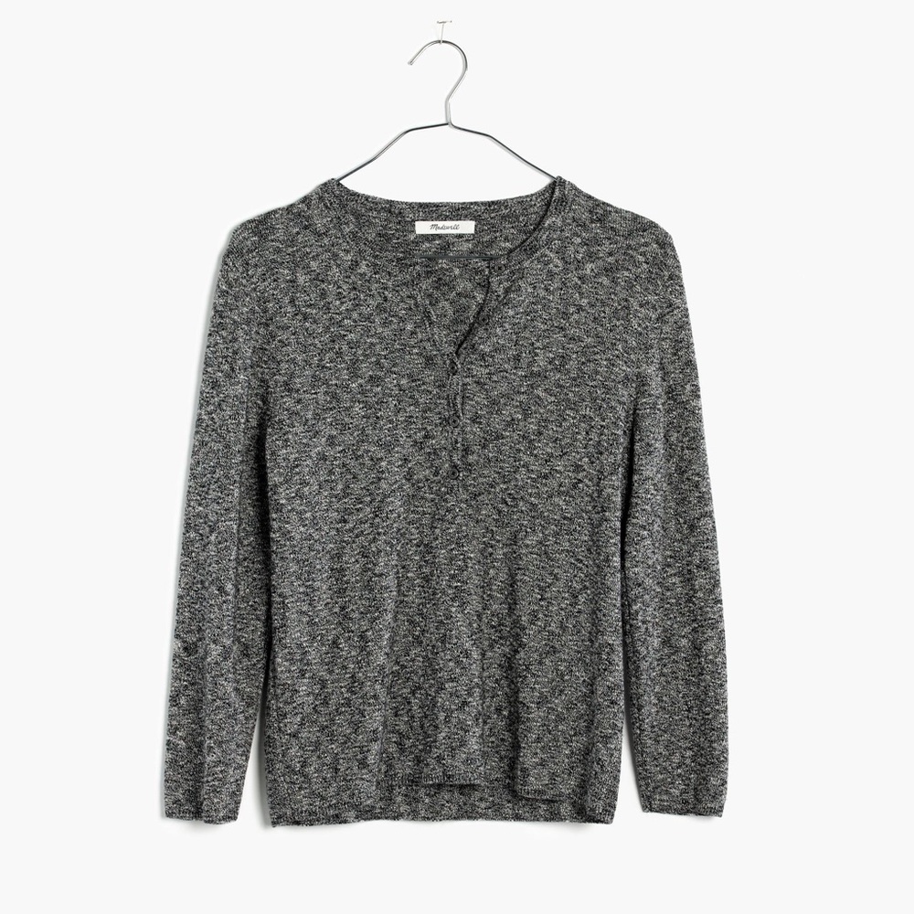 Madewell Sweater Henley Tee
